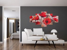 Obraz - Wilcze maki (125x70 cm)