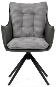 Zestaw krzeseł obiadowych z mechanizmem powrotnymDCH-D1345 GREY2, 2 szt.