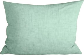 Muślinowa poszewka na poduszkę MUSSARI 70x90 cm, miętowa