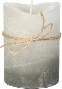 Świeca Dorotea 10cm dark grey cristal