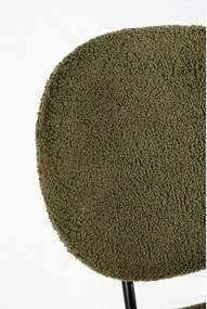 Tapicerowane krzesło w kolorze khaki Maddie – Yes Everyday