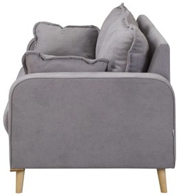 Szara sofa 193 cm Beata – Ropez