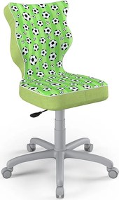 Ergonomiczne krzesło dla młodzieży Petit Grey rozmiar 6 (159-188 cm) wzory