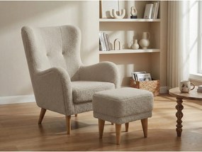 Fotel Roland z podnóżkiem-ergonomiczny, komfortowy i ponadczasowy design