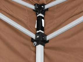 Pawilon ogrodowy rozkładany 3 x 6 m - beżowy
