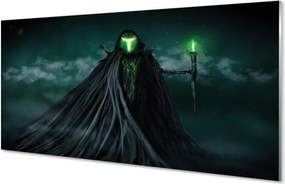 Panel nad Blat Kuchenny Mroczny Wojownik i Zielony Płomień