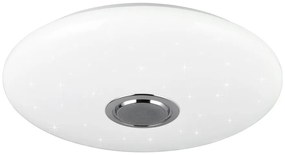 Biała lampa sufitowa LED ø 58 cm Musica – Trio
