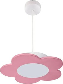Różowa lampa wisząca do pokoju dziewczynki P6-R27