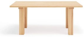 Stół z blatem z drewna sosnowego 100x180 cm Banda – Teulat