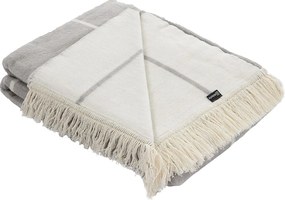 Koc Cosy Home 150x200 Grey&amp;Ecru Check