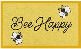 Wycieraczka z PVC 60x90 cm Bee Happy – Artsy Doormats
