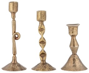 Metalowe świeczniki zestaw 3 szt. Efsa – Bloomingville