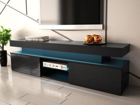Szafka RTV Lestirola 2D 190 z oświetleniem LED