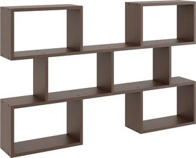 Skandynawska półka wisząca w kolorze wenge W1-C21