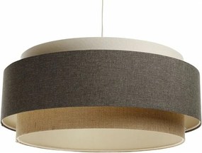 Lampa wisząca ERUTAN DUDU kremowa/szara/beżowa