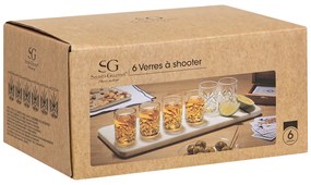 6 kieliszków do shotów AUTOMNE, 60 ml