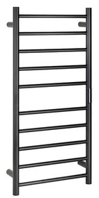 Wieszak na ręczniki 45x96 cm stal nierdzewna/czarny