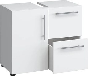 Drewniana szafka łazienkowa z szufladą Flandu