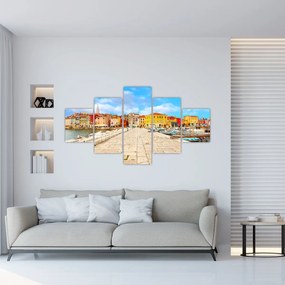 Obraz - Stare istryjskie miasto Poreč, Chorwacja (125x70 cm)