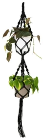 Tekstylny system do zawieszenia doniczki ø 13 cm (wysokość 120 cm) Macramé – Artevasi
