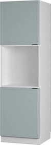 Szafka kuchenna jasnoniebiesko-szary 60x58x206.8 fame-line
