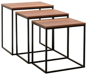 Stolik do odkładania SHP 933 Orzech, 3 szt.