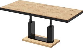 Rozkładany ławostół Quadro Lux dąb