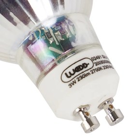 Zestaw 5 żarówek LED GU10 3W 230lm 2700K