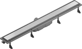 Mexen Flat ABS odpływ liniowy 2w1 90 cm, inox- 1069090