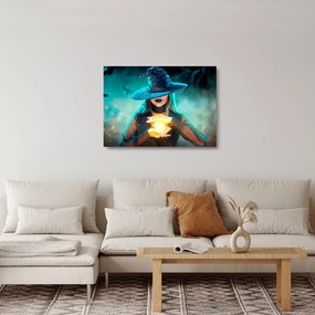 Obraz na szkle czarownicy (70x50 cm)