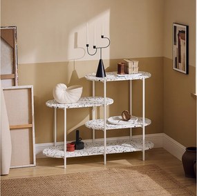 Mały stół, Konsola z 4 półkami FSB89-W