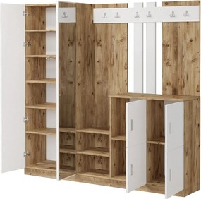 Zestaw do przedpokoju Dane White i Atlantic Pine