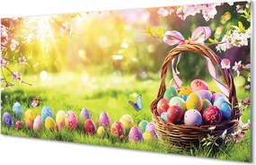 Panel nad Blat Kuchenny Pisanki na Kwiecistej Łące