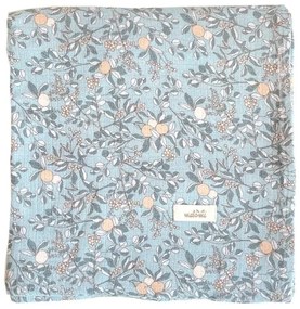 Niebieski koc dziecięcy 120x120 cm Apricot – Malomi Kids