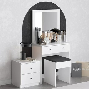 Stolik kosmetyczny Nice White