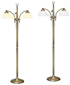 Mosiężna lampa podłogowa B-P3
