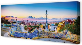 Obraz na płótnie Słoneczna Panorama Hiszpanii