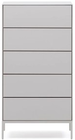 Biała wysoka komoda 60x114 cm Vedrana – Kave Home