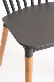 Zestaw 4 Krzese Leka