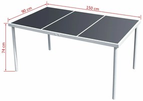 Jadalniany stół ogrodowy - Irello 2X