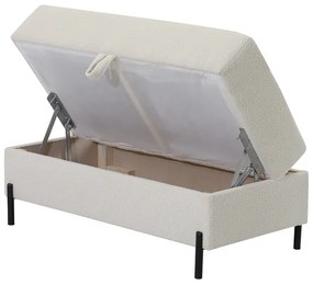 Podnóżek Tymon 100 × 50 cm Czarny