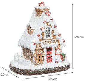 Figurka domek z piernika, 28 cm