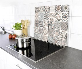 Szklane płyty na kuchenkę z mozaiką, 2 sztuki, WENKO