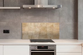 Szklany Panel Układ Drewnianych Kostek