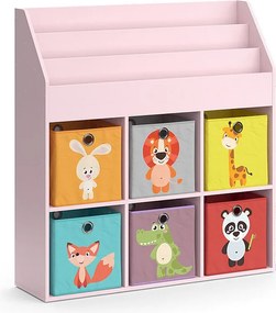 Półka dla dzieci różowy 107.2x31.2x114.2 luigi