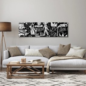 Obraz - Graffiti (170x50 cm)