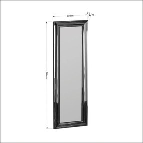 Lustro Boss Silver 30 x 90 cm