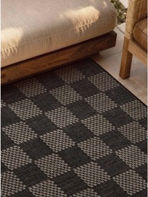 Czarny/kremowy dywan odpowiedni na zewnątrz 160x230 cm Haringey Dorothy – Ted Baker