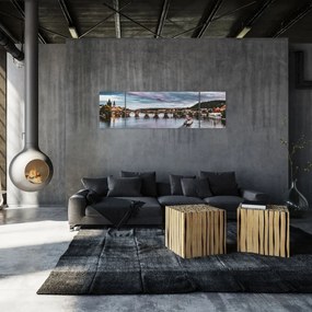 Obraz Mostu Karola (170x50 cm)