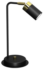 Elegancka lampa stołowa czarna - K380-Hawe